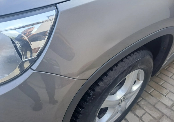 Volkswagen Tiguan cena 28900 przebieg: 190000, rok produkcji 2008 z Lwówek małe 352
